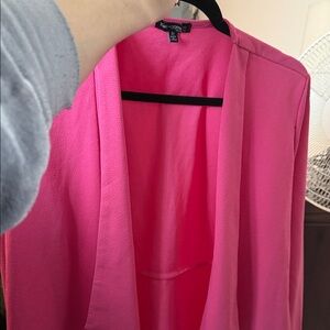 Vibrant Pink Women's Blazer by Love, Fire